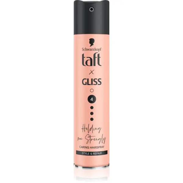 Schwarzkopf Taft x Gliss fixativ cu fixare puternică Holding me Strongly 250 ml