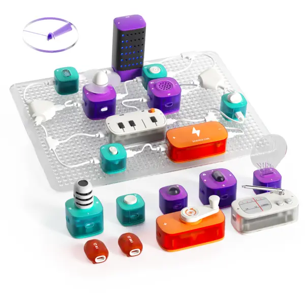 Science Can Set Steam -Super circuit electric, Varsta recomandata: 6 ani +, Multicolor