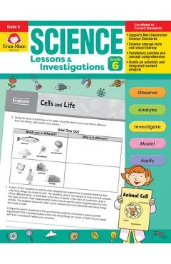 Science Lessons and Investigations, Grade 6 - Evan-moor Educational Publishers