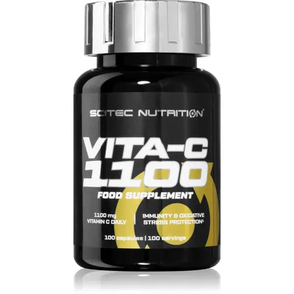 Scitec Nutrition Vita-C 1000 tablete pentru susținerea sistemului imunitar și a sănătății dinților 162 g