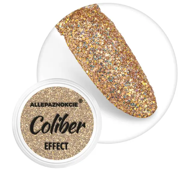 Sclipici fin cu efect holographic- Coliber Effect 05 - CE-05 - Everin.ro
