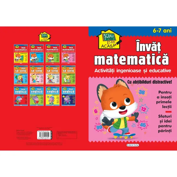 Scoala acasa, Invat matematica, 6-7 ani