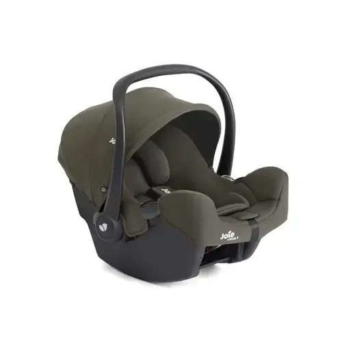 Scoica auto Joie i-Snug 2 Fern, cu tetiera reglabila, 40-75 cm, testata ADAC si certificata R129, Negru/Verde
