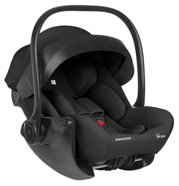 Scoică auto KikkaBoo - i-Xtend, I-Size, 40-87 cm, Black
