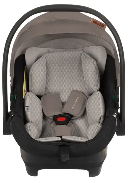 Scoică pentru bebeluși Chipolino - Duo Smart, i-Size, 40-87 cm, tiramisu