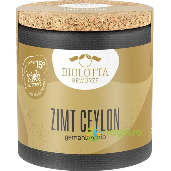 Scortisoara Ceylon Macinata Ecologica/Bio 40g