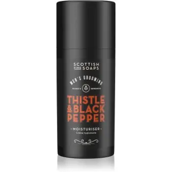 Scottish Fine Soaps Thistle & Black Pepper crema de fata hidratanta pentru barbati
