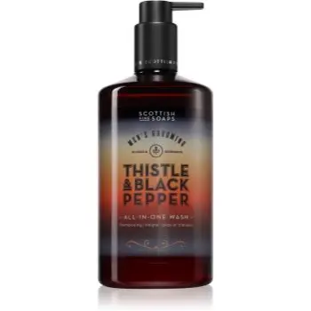 Scottish Fine Soaps Thistle & Black Pepper sapun pentru față, corp și păr