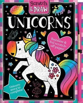 Scratch and Draw Unicorns, Hardback/Lisa Regan