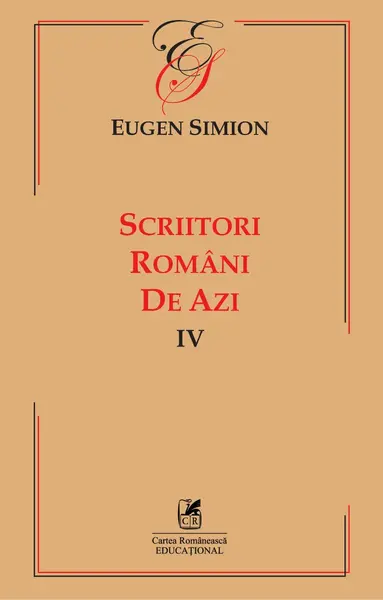 Scriitori români de azi (vol. IV)