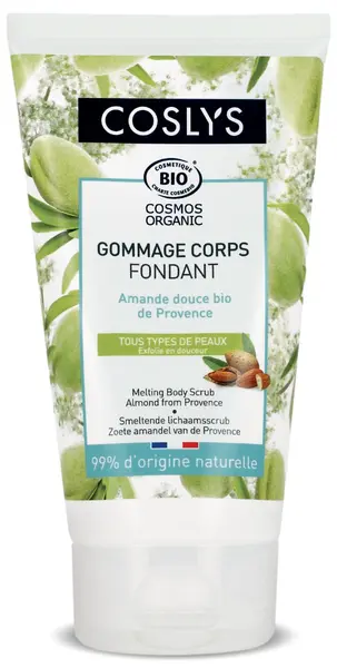 Scrub bio pentru corp cu migdale dulci, 150g, Coslys