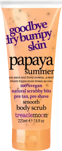 Scrub de corp Papaya Summer, 225ml, Treaclemoon