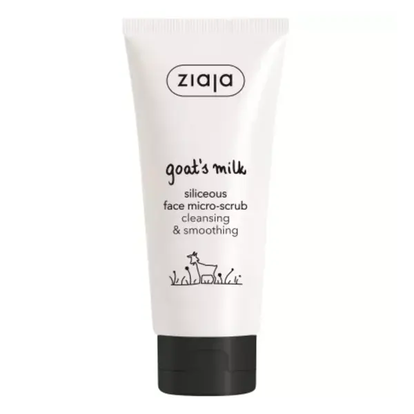 Scrub microcristalin cu siliciu pentru fata Goat's Milk, 75 ml, Ziaja