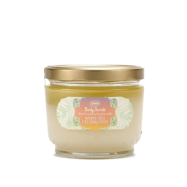 Scrub pentru corp White Tea Celebration