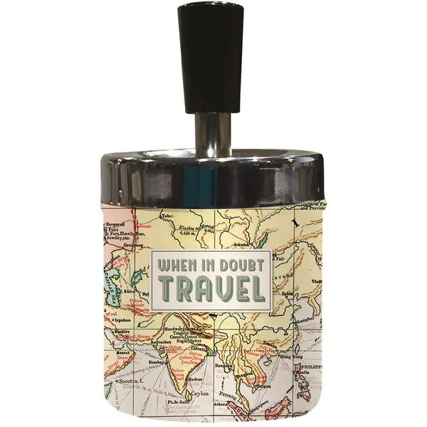 Scrumiera push button - Travel | Legami