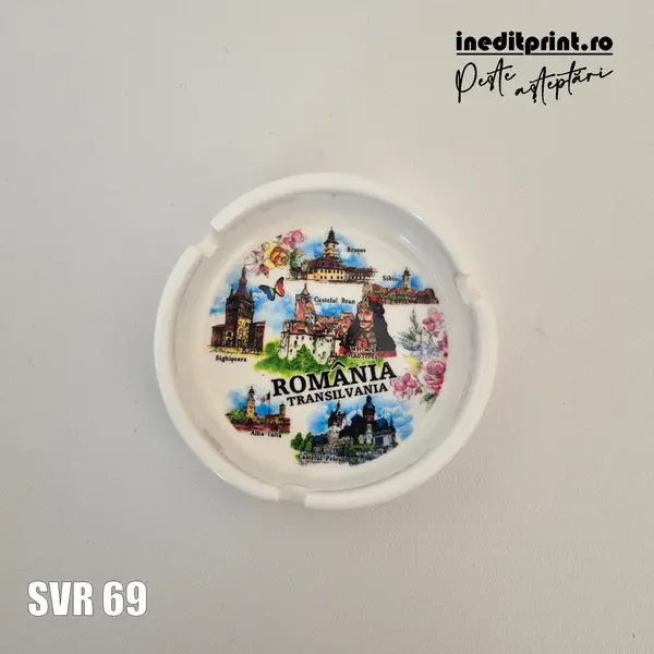 Scrumiera suvenir Romania SVR69