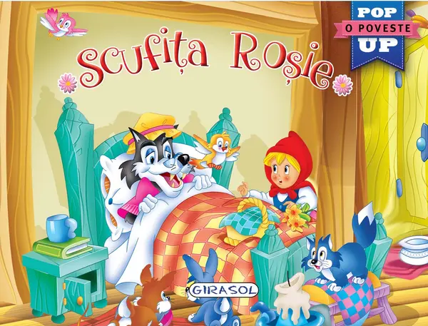 Scufita Rosie. Carte pop-up |