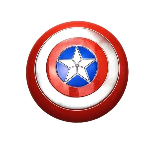 Scut Supererou Capitan America, DEPOX , PVC, 30 cm, rosu