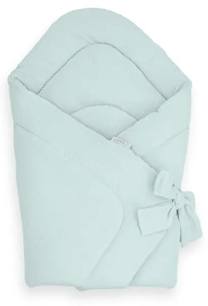 Scutec pentru nou-născut Albero Mio - Muslin Mint