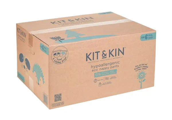 Scutece Hipoalergenice Eco KitKin Pull Up 108 buc Marimea 6