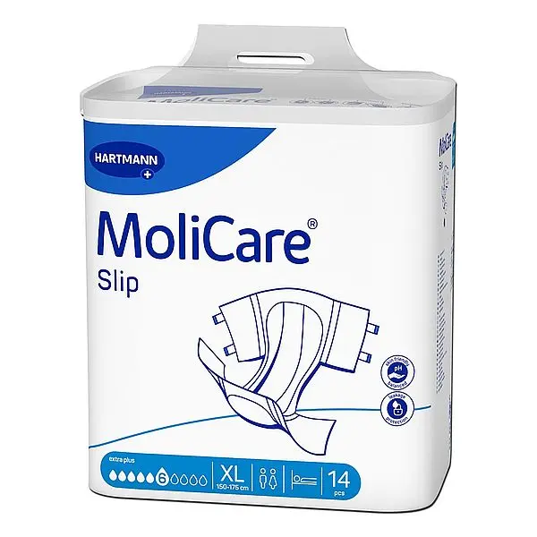 Scutece incontinenta severa adulti MoliCare Slip Extra Plus, marime XL, Hartmann | 14 bucati