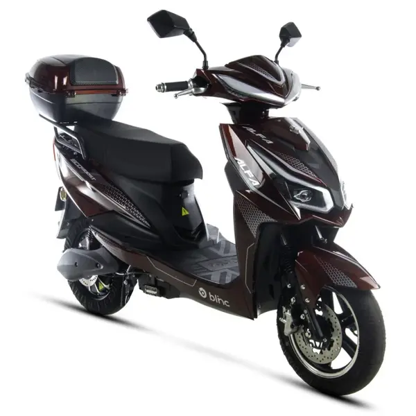 Scuter electric Blinc Alfa 2000w, 72V, culoare rosu gri