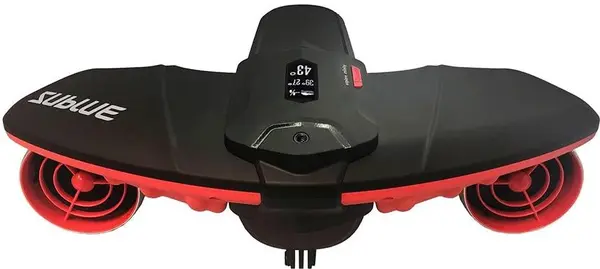 Scuter subacvatic Sublue - Navbow, 158 wh, negru /roșu