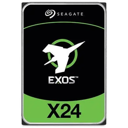 Seagate Hard disk intern Seagate Exos X24 ST24000NM007H, 24TB, 3.5, SAS 12 Gb/s, Verde-Negru