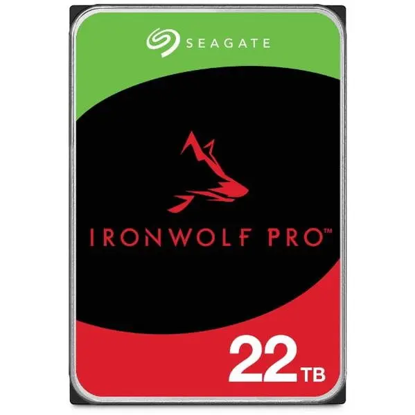 Seagate HDD Seagate IronWolf PRO 22TB, NAS, 7200rpm, 512MB cache, SATA-III, 3.5