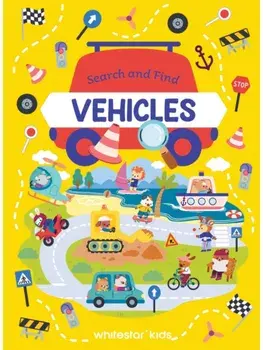 Search and Find Vehicles, Board book/***