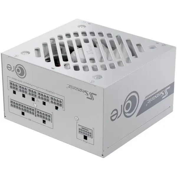 SEASONIC Sursa Seasonic Core GX-650-V2 ATX3.1, PCIe 5.1, 80 Plus Gold, 650W, Full Modulara, Alb