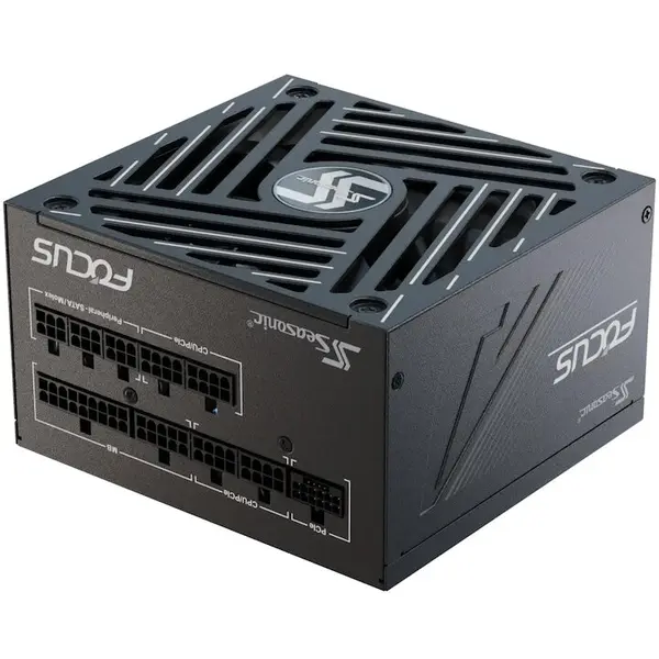 SEASONIC Sursa Seasonic FOCUS GX ATX 3 (2024), 80 Plus Gold, 750W, 12VHPWR, ATX 3.1, Full Modulara, Negru