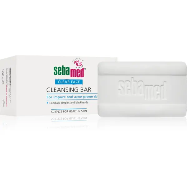 Sebamed Clear Face Cleansing Bar syndet pentru pielea problematica 100 g