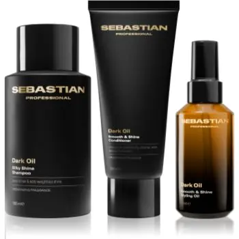 Sebastian Professional Dark Oil Set set pentru un par stralucitor si catifelat