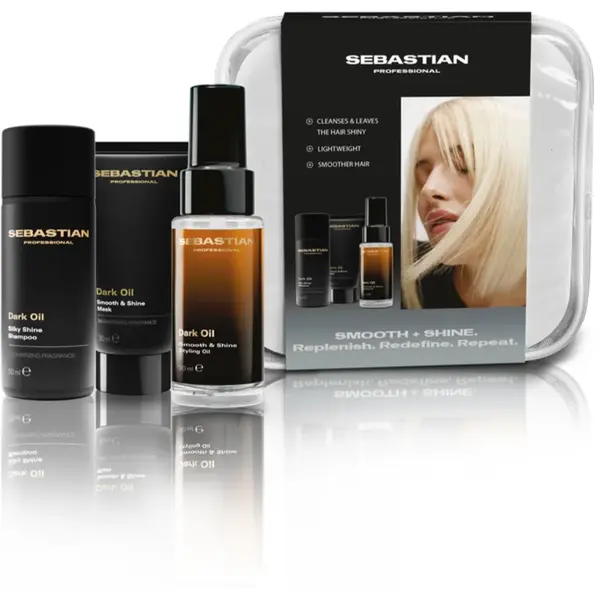 Sebastian Professional Dark Oil Set Seturi pentru voiaj pentru un par stralucitor si catifelat