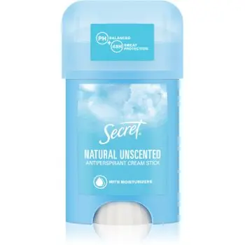 Secret Natural Unscented Antiperspirant Cream Stick anti-perspirant crema pentru femei