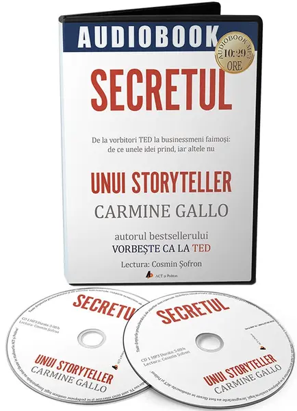 Secretul unui storyteller. De la vorbitori TED la businessmeni faimosi | Carmine Gallo