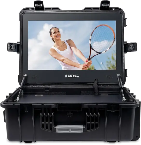 Seetec WPC215 Monitor Director 21.5 inch Carry-on, 1000 nits, Full HD, 3G-SDI HDMI 4K Loop, Carcasa Protectie Waterproof, 3D LUT