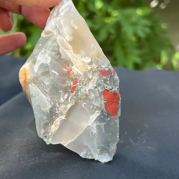 Seftonit piatra sangelui bruta model 2