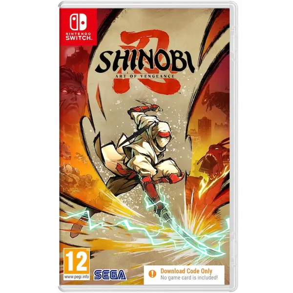 Sega Joc SHINOBI: Art Of Vengeance (Code in a Box), pentru Nintendo Switch