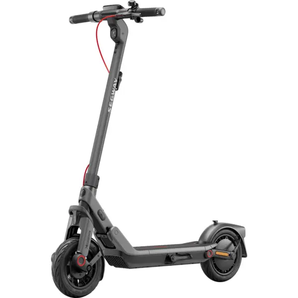 Segway Trotineta electrica Segway eKickScooter Ninebot F3 E, motor 450 W, viteza maxima 25 km/h, autonomie pana la 70 km, Apple Find My, roti 10 inch, Negru
