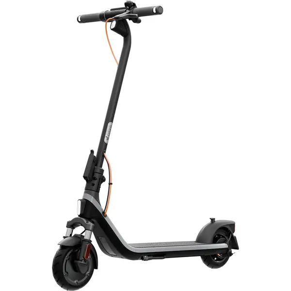Segway Trotineta Electrica Segway KickScooter Ninebot E2 Plus II, Viteza maxima 25km/h, Autonomie maxima 25Km, Motor 300W, acumulator 10.2Ah, Roti 8 inch, Negru