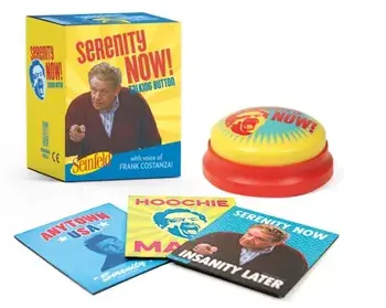 Seinfeld: Serenity Now! Talking Button. Featuring the voice of Frank Costanza!, Paperback/Jerry Stiller