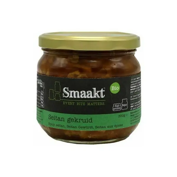 Seitan picant bio 350g Smaakt