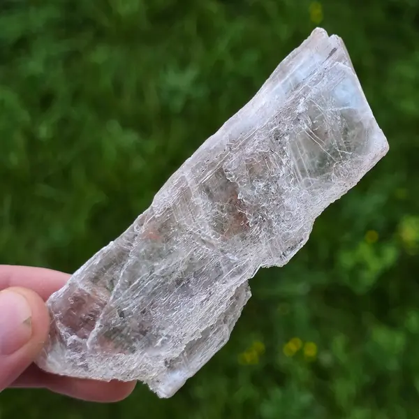 Selenit cu hematit din Mexic – specimen mineral natural | Model 9