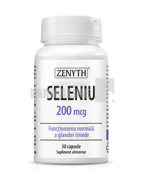 Seleniu 200 mcg 30 capsule