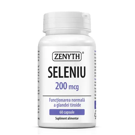Seleniu 200 mcg 60 capsule