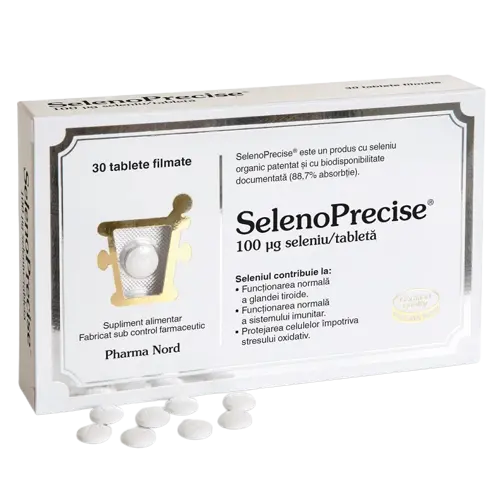 SelenoPrecise, 30 tablete, Pharma Nord