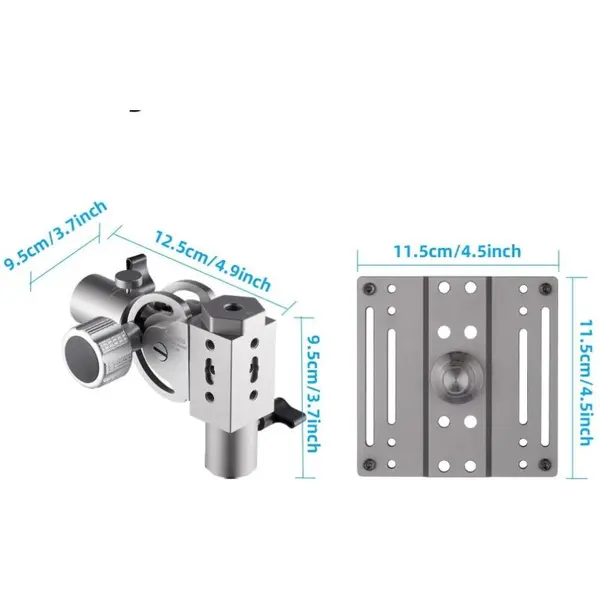 Selens ​Clema cu Suport Quick Release Monitor Mount System Selens F115B