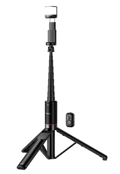Selfie Stick Bluetooth HOCO K34, 4.5inch - 7inch, Negru